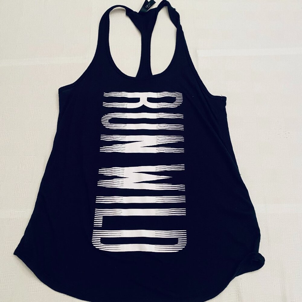 Black Athletic Running Tank